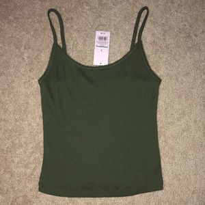 Wild Fable olive green brand new tank top.